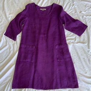 Flax Purple Dress Size Small S